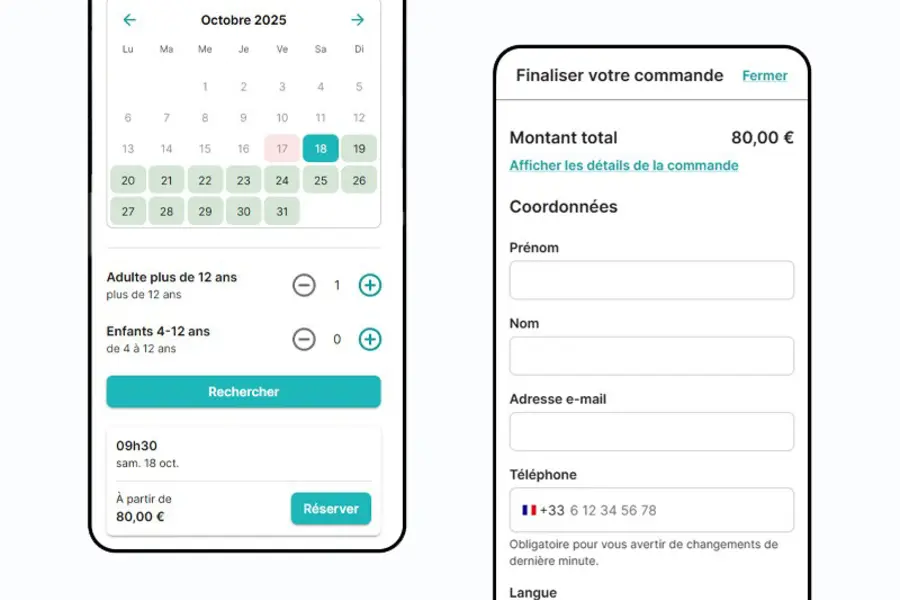Paiements en ligne, acomptes et facturation simplifiée