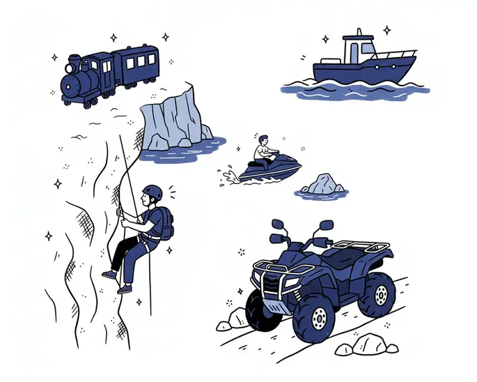 Conçu pour les activités de pleine nature, mer et montagne