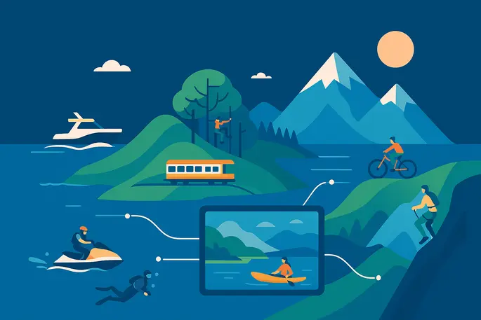 Conçu pour les activités de pleine nature, mer et montagne