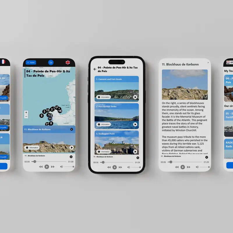Module Audioguide connecté à Resamare