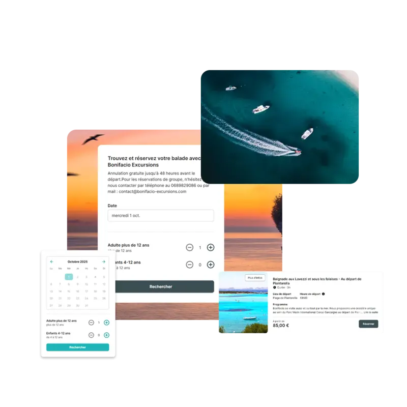 Le logiciel pensé pour les professionnels de la promenade en mer